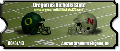 2013 Oregon Vs Nicholls State