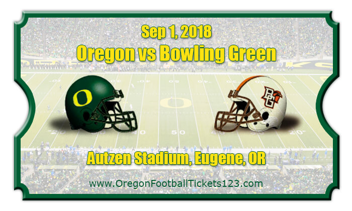 2018 Oregon Vs Bowling Green