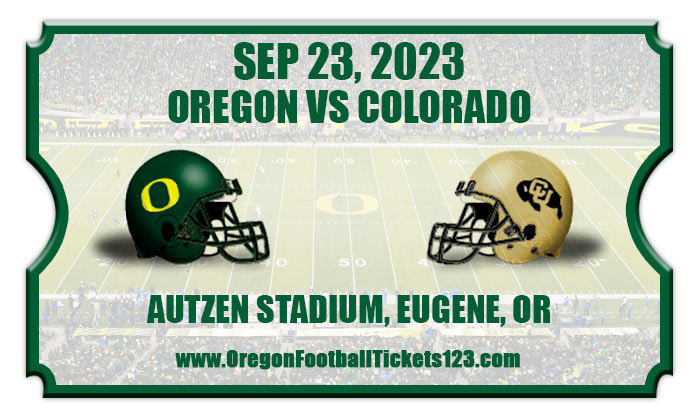2023 Oregon Vs Colorado