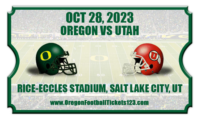 2023 Oregon Vs Utah