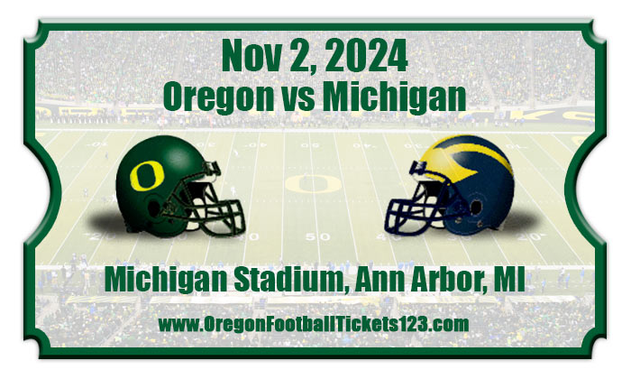 2024 Oregon Vs Michigan