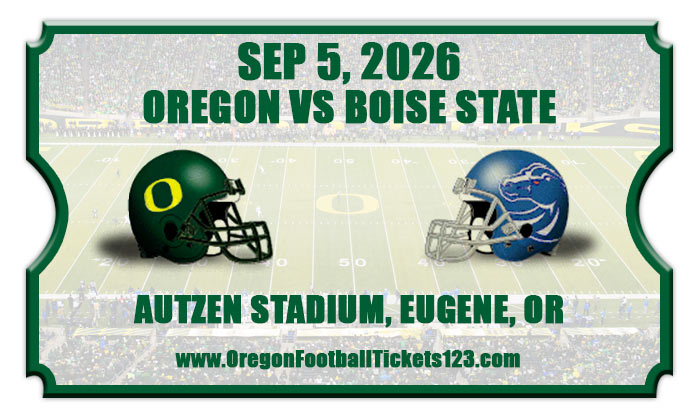 2026 Oregon Vs Boise State