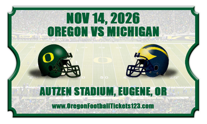 2026 Oregon Vs Michigan