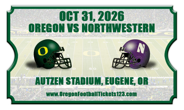 2026 Oregon Vs Northwestern